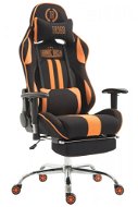 BHM Germany Limit, textil, čierna/oranžová - Herná stolička