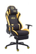 BHM Germany Racing Shift, textile, black / yellow - Gaming Chair