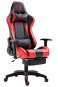 BHM Germany Boavista, synthetic leather, black / red - Gamer szék