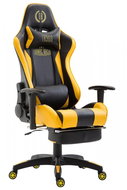 BHM Germany Boavista, synthetic leather, black / yellow - Gaming Chair