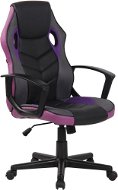 BHM Germany Glendale, black / purple - Office Chair