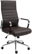 BHM Germany Columbus, genuine leather, brown - Office Chair