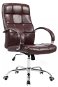 BHM Germany Mikos, synthetic leather, red-brown - Office Chair