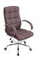 BHM Germany Mikos, textil, hnedá - Kancelárska stolička