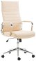 BHM Germany Columbus, Synthetic Leather, Cream - Office Chair