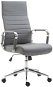 BHM Germany Columbus, Synthetic Leather, Grey - Office Chair