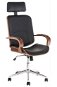 BHM GERMANY Dayton, walnut / black - Office Chair