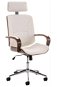 BHM GERMANY Dayton, walnut / white - Office Chair