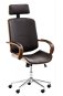 BHM GERMANY Dayton, walnut / brown - Office Chair