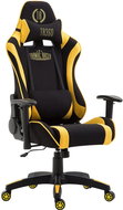 BHM GERMANY Jarama, synthetic leather, yellow - Gaming Chair