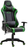 BHM GERMANY Jarama, synthetic leather, green - Gaming Chair
