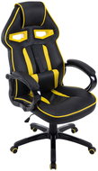 BHM GERMANY Diesel, synthetic leather, black / yellow - Gaming Chair