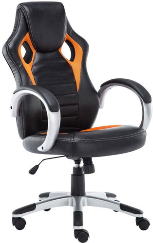 BHM GERMANY Champ, Kunstleder, orange - Bürostuhl - Hauptbild