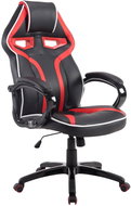 BHM GERMANY Schumi, synthetic leather, black / red - Gaming Chair