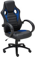 BHM GERMANY Speed, synthetic leather, blue - Gaming Chair