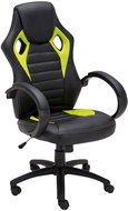BHM GERMANY Speed, synthetic leather, green - Gaming Chair