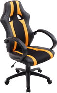 BHM GERMANY Vettel, synthetic leather, black / yellow - Gaming Chair