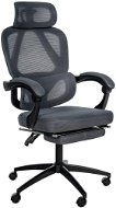 BHM GERMANY Gander, textil, šedá - Office Chair