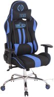 BHM GERMANY Limit XM s masážní funkcí, textil, černá / modrá - Office Chair