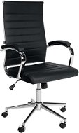 BHM GERMANY Mollis, pravá kůže, černá - Office Chair