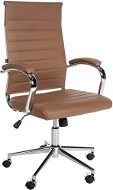 BHM GERMANY Mollis, pravá kůže, světle hnědá - Office Chair