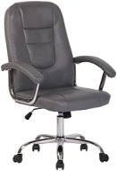 BHM GERMANY Reedville, syntetická kůže, šedá - Office Chair