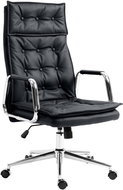 BHM GERMANY Sotira, pravá kůže, černá - Office Chair