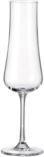 Bohemia Royal Crystal Sada sklenic na šumivé víno 6 ks Aira 260 ml - Glass - Main image