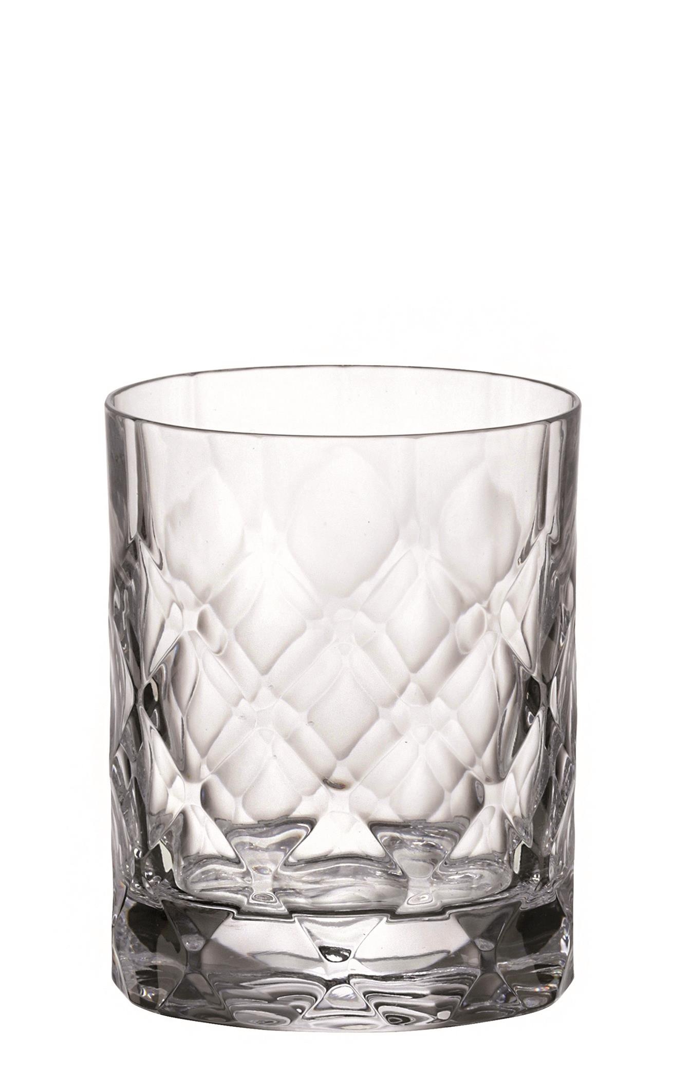 BOHEMIA ROYAL CRYSTAL pohár 6 db 350 ml Bohemia whisky, dekoráció TINY