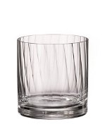 BOHEMIA ROYAL CRYSTAL Whiskey pohár 6 db 410 ml Barware waterfall - Pohár