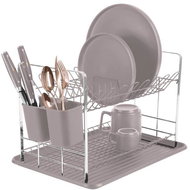 BerlingerHaus Taupe Collection Dish Drainer BH-8596; grey-brown - Draining Board