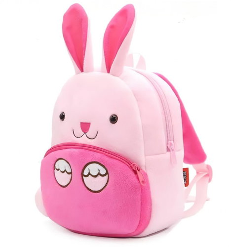 bHome Baby Backpack Plush Rabbit - Small Backpack - Main image