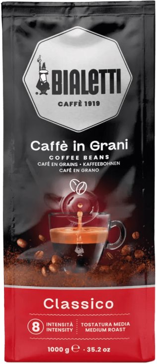 Bialetti Classico, 1000 g, szemes