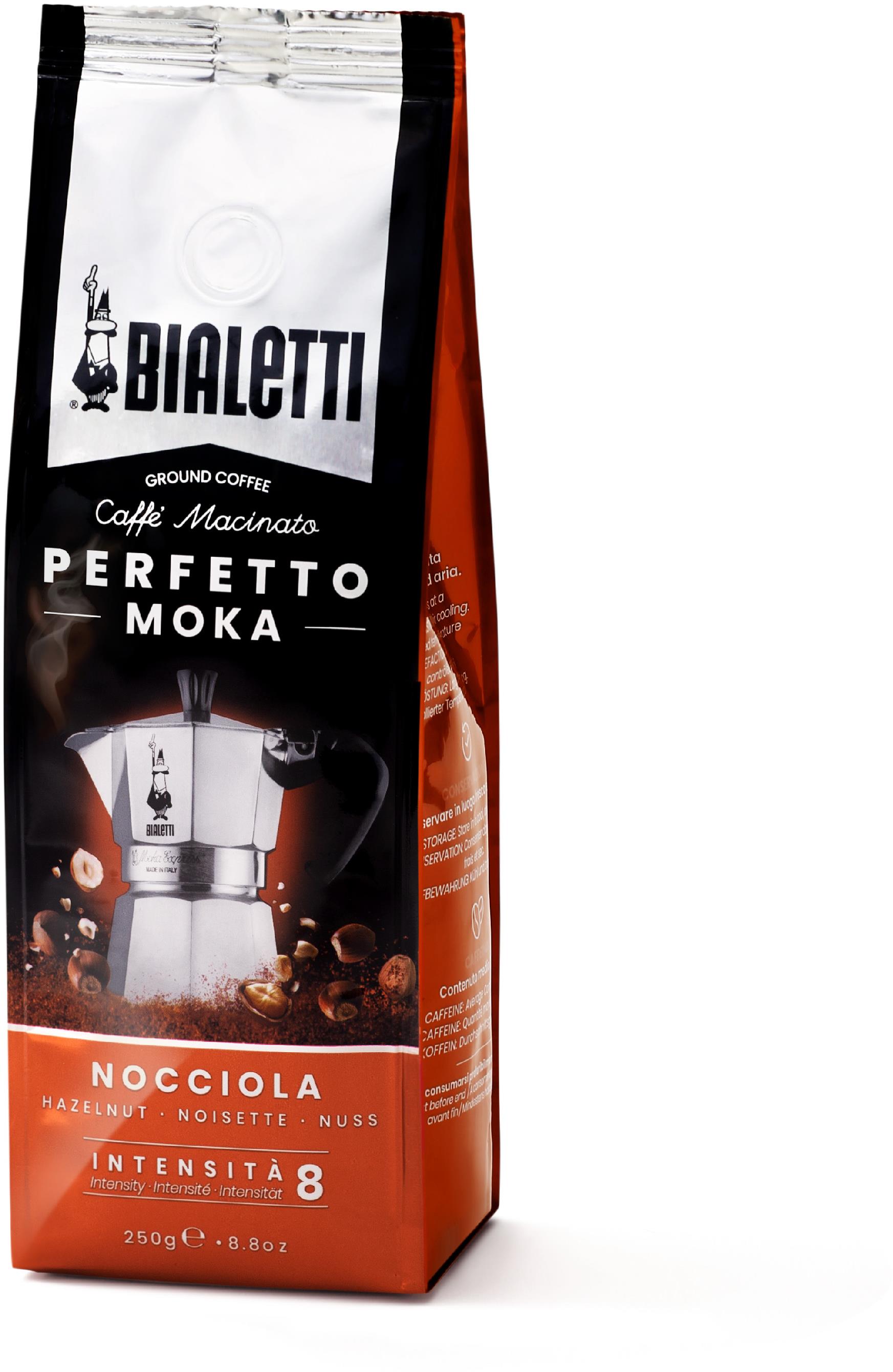Bialetti Perfetto Moka, mogyoró, 250 g