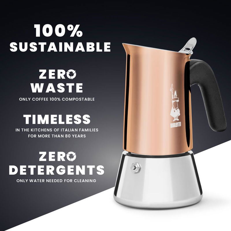 Bialetti NEW VENUS COPPER 4 személyes