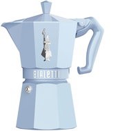 Bialetti Exclusive Moka light blue 6 portions - Moka Pot