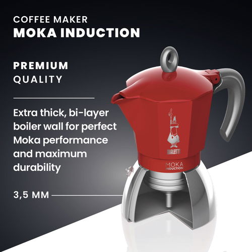 Bialetti induction plate - suitable for pots up to 6 cups