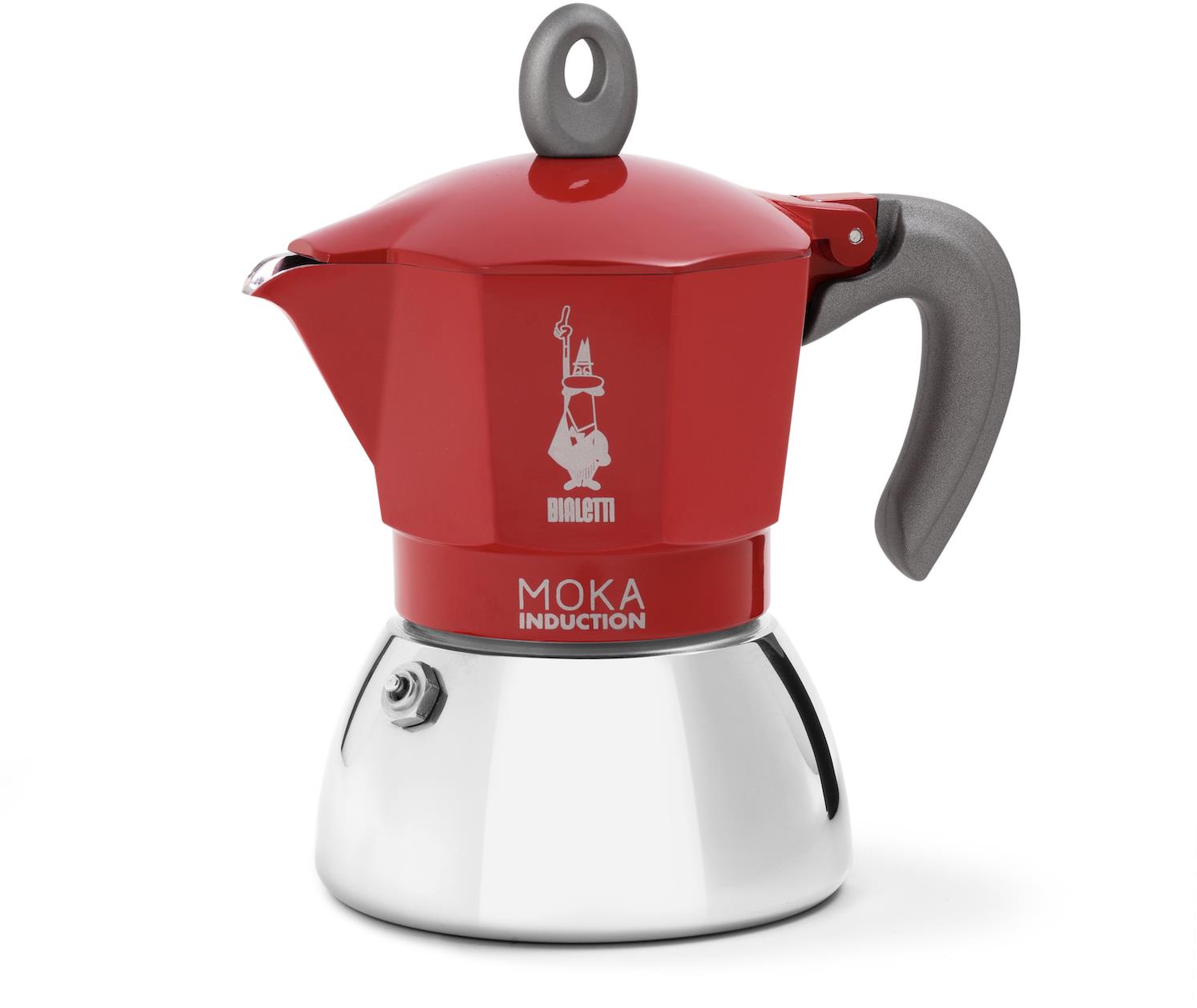 Bialetti New Moka Induction 6 adag piros