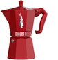 Bialetti Exclusive Moka red 6 servings - Moka Pot