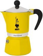 BIALETTI Rainbow - Espressokocher für 1 Tasse - gelb - Mokkakanne