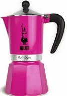 BIALETTI Kotyogós kávéfőző rainbow 1 csésze rózsaszín - Kotyogós kávéfőző