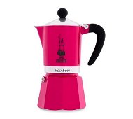 BIALETTI Kotyogós kávéfőző rainbow 6 csésze rózsaszín - Kotyogós kávéfőző