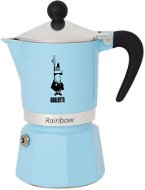 BIALETTI Kotyogós kávéfőző rainbow 1 csésze világoskék - Kotyogós kávéfőző
