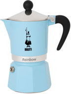 Bialetti Rainbow 3 adag világoskék - Kotyogós kávéfőző