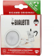 Bialetti Gaskets (3pcs) + Filter for 3–4 cup Aluminium Moka Pots - Spare Part