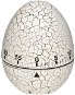 TFA Mechanical Timer  TFA 38.1033.02 - Cracked White Egg - Timer 