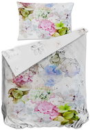 Bierbaum Satin bed linen Hydrangea 140 × 200 / 70 × 90 cm - Bed Linen