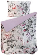 Bierbaum Satin bed linen Roses 140 × 200 / 70 × 90 cm - Bed Linen