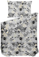 Bierbaum Satin bed linen Yellow Garden 140 × 200 / 70 × 90 cm - Bed Linen