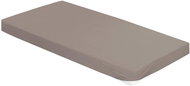 Bierbaum Jersey sheet 180 × 200 cm grey-brown - Bedsheet